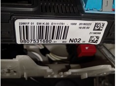 Recambio de caja reles / fusibles para citroën c4 cactus 1.6 bluehdi 100 referencia OEM IAM 9807531680 BSIN02 