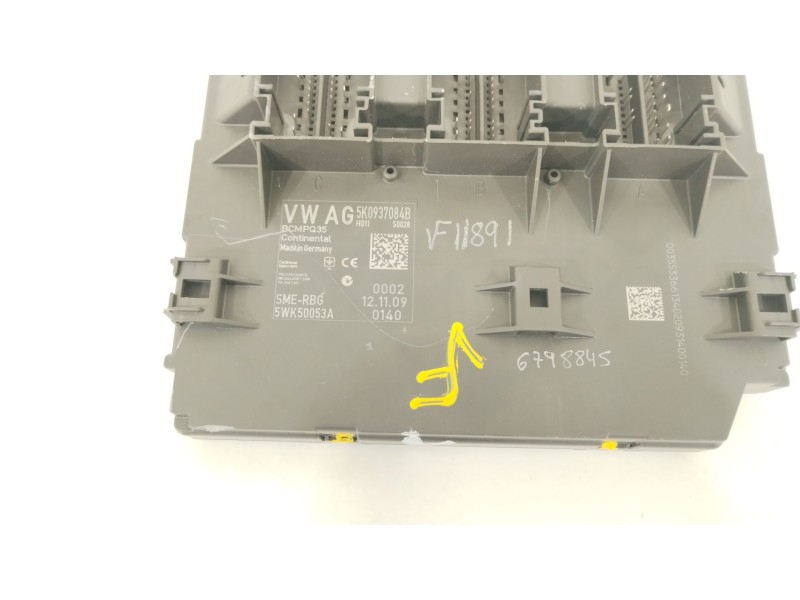 Recambio de modulo confort para volkswagen scirocco (137) 1.4 tsi (118kw) referencia OEM IAM 5K0937084B 5WK50053A 