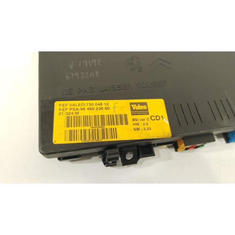 Recambio de caja reles / fusibles para peugeot 406 (8b) 2.0 hdi 90 referencia OEM IAM 9646023680 73004812 BSIVARCCD1