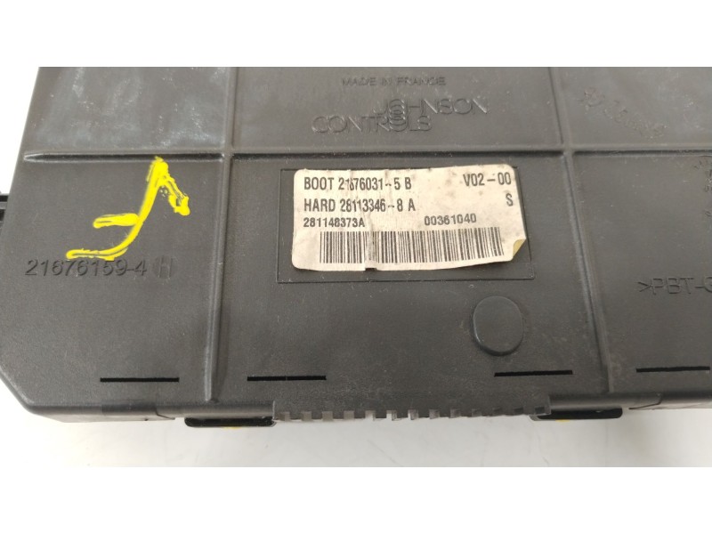 Recambio de caja reles / fusibles para peugeot 307 sw (3h) 1.6 16v referencia OEM IAM 9660105980 BSI2004H05 