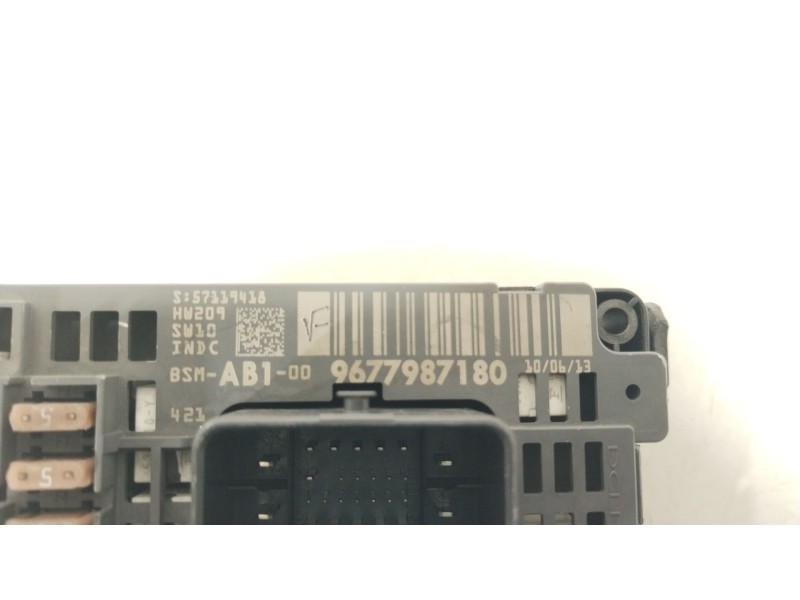 Recambio de caja reles / fusibles para citroën c4 ii (nc_) 1.6 hdi 115 referencia OEM IAM 9677987180 BSMAB100 