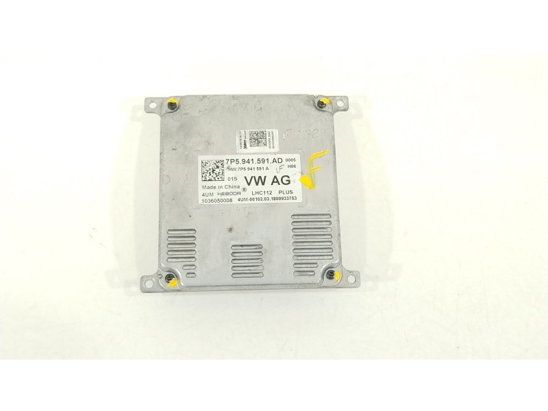 Recambio de centralita faros xenon para seat leon (5f1) 2.0 tdi referencia OEM IAM 7P5941591AD 7P5941591A 1036050008