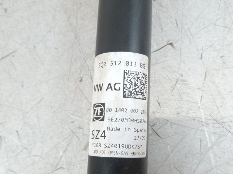 Recambio de amortiguador trasero izquierdo para seat ibiza (kj1) fr referencia OEM IAM 2Q0512013BG  