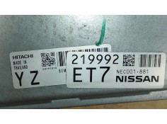 Recambio de centralita motor uce para nissan micra iv (k13k, k13kk) 1.2 referencia OEM IAM 219992ET7 NEC001881 237033HM1A 2