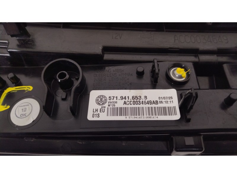 Recambio de piloto delantero izquierdo para volkswagen tiguan (ad1, ax1) 1.5 tsi referencia OEM IAM 571941653B  