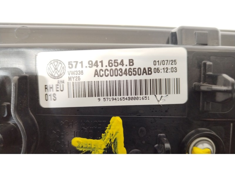 Recambio de piloto delantero derecho para volkswagen tiguan (ad1, ax1) 1.5 tsi referencia OEM IAM 571941654B  