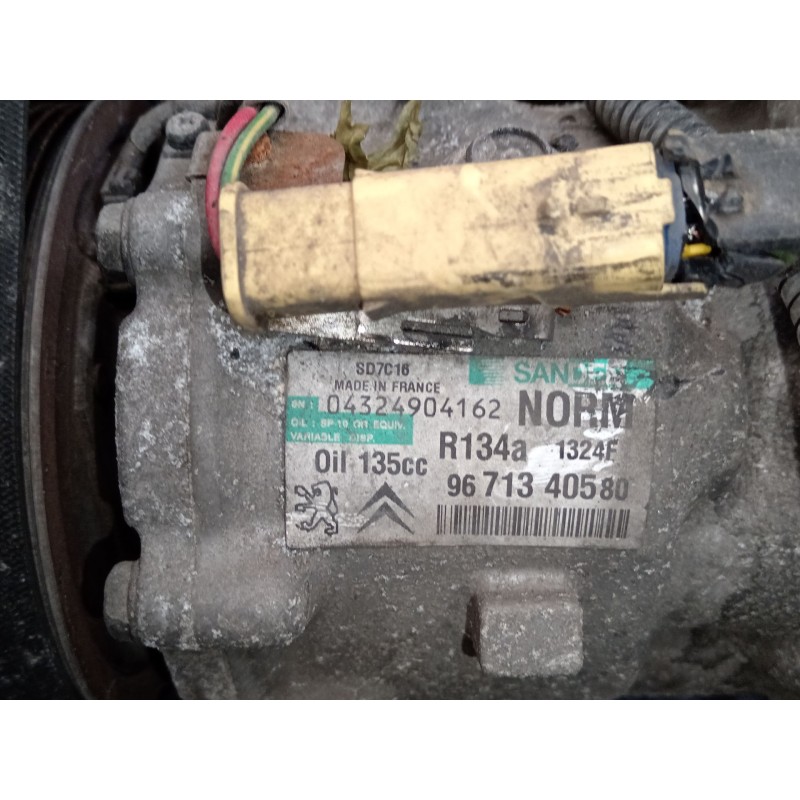 Recambio de compresor aire acondicionado para citroën c5 iii (rd_) 2.0 hdi 140 referencia OEM IAM 9671340580  