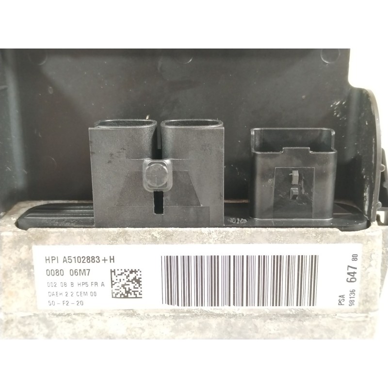 Recambio de bomba direccion para peugeot partner furgoneta/monovolumen (k9) 1.6 bluehdi 75 referencia OEM IAM 9813664780 A510288