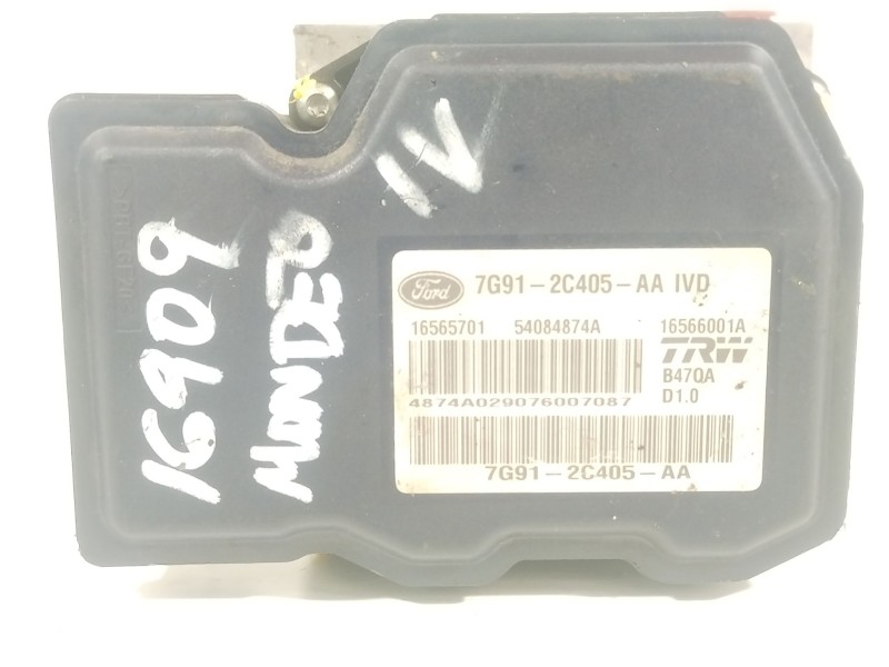 Recambio de abs para ford mondeo iv (ba7) 2.0 referencia OEM IAM 7G912C405AA 16566001A 
