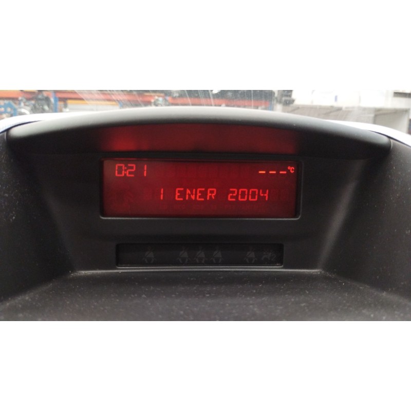 Recambio de pantalla multifuncion para peugeot 207/207+ (wa_, wc_) 1.4 16v referencia OEM IAM 6593F5  