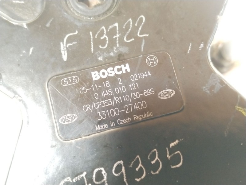 Recambio de bomba inyeccion para hyundai tucson (jm) 2.0 crdi referencia OEM IAM 3310027400 0445010121 