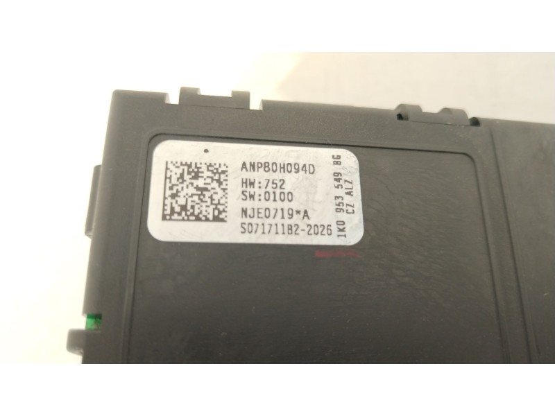 Recambio de modulo electronico para seat altea (5p1) 2.0 tdi 16v referencia OEM IAM 1K0953549BG  