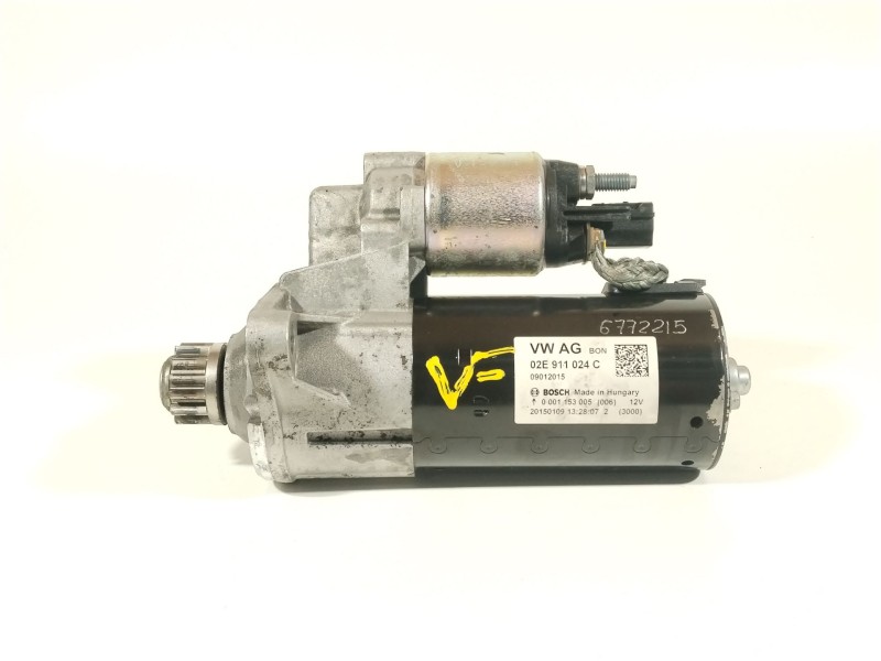 Recambio de motor arranque para audi q3 (8ub, 8ug) 2.0 tdi quattro referencia OEM IAM 02E911024C 0001153005 