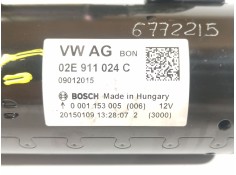 Recambio de motor arranque para audi q3 (8ub, 8ug) 2.0 tdi quattro referencia OEM IAM 02E911024C 0001153005  2