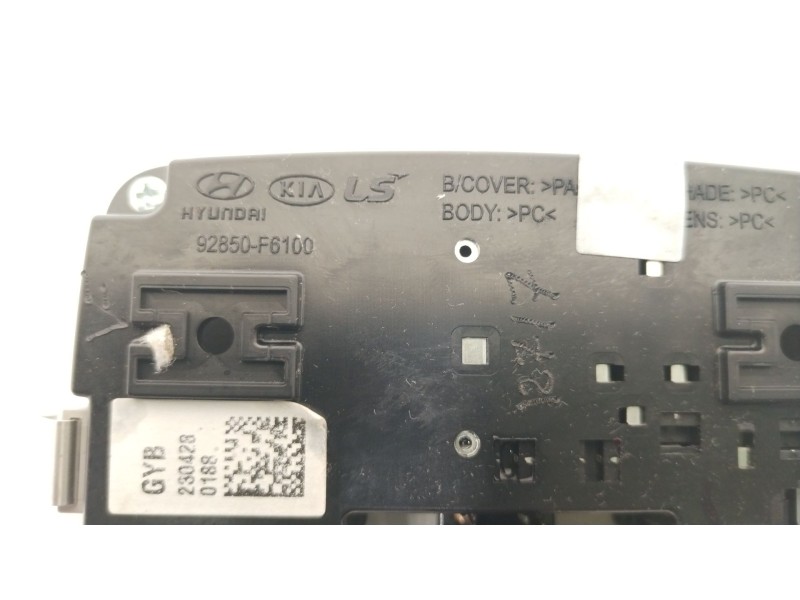 Recambio de luz interior para kia sorento () referencia OEM IAM 92850F6100 2304280188 