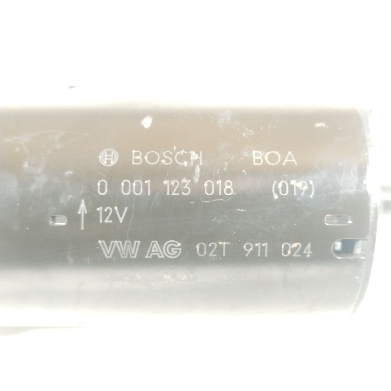 Recambio de motor arranque para volkswagen polo iv (9n_, 9a_) 1.4 tdi referencia OEM IAM 02T911024 0001123018 