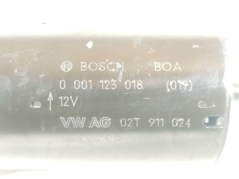 Recambio de motor arranque para volkswagen polo iv (9n_, 9a_) 1.4 tdi referencia OEM IAM 02T911024 0001123018 
