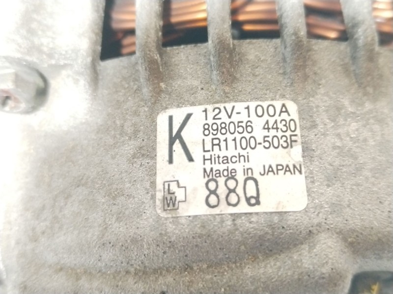 Recambio de alternador para opel meriva a monospace (x03) 1.7 cdti (e75) referencia OEM IAM 8980564430 LR1100503F 
