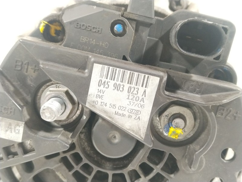 Recambio de alternador para volkswagen polo iv (9n_, 9a_) 1.4 tdi referencia OEM IAM 045903023A 0124515022 
