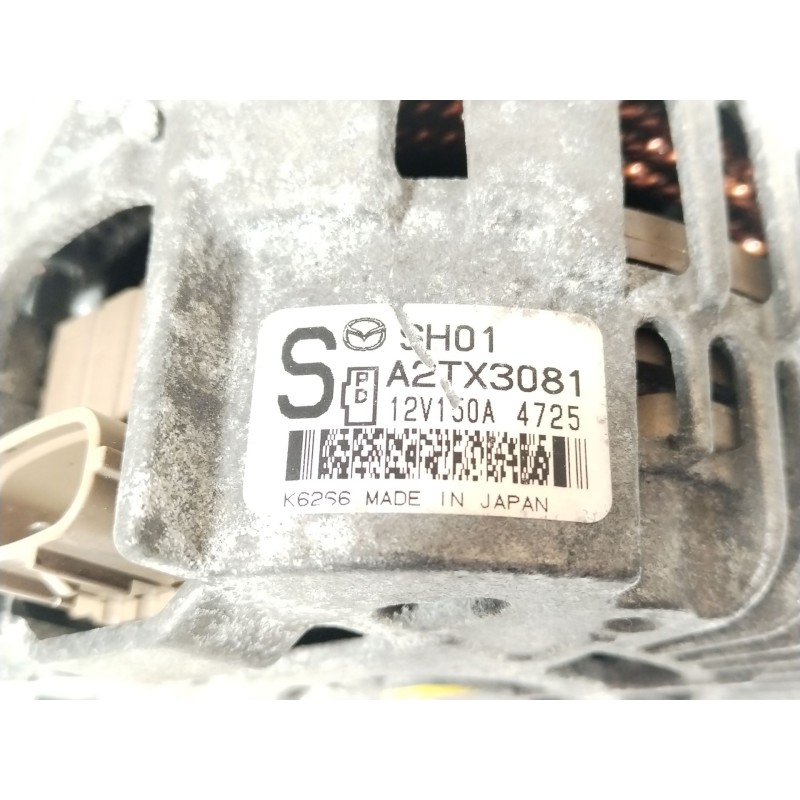 Recambio de alternador para mazda cx-5 (ke, gh) 2.2 d (ke2fw) referencia OEM IAM A2TX3081 SH0118300 