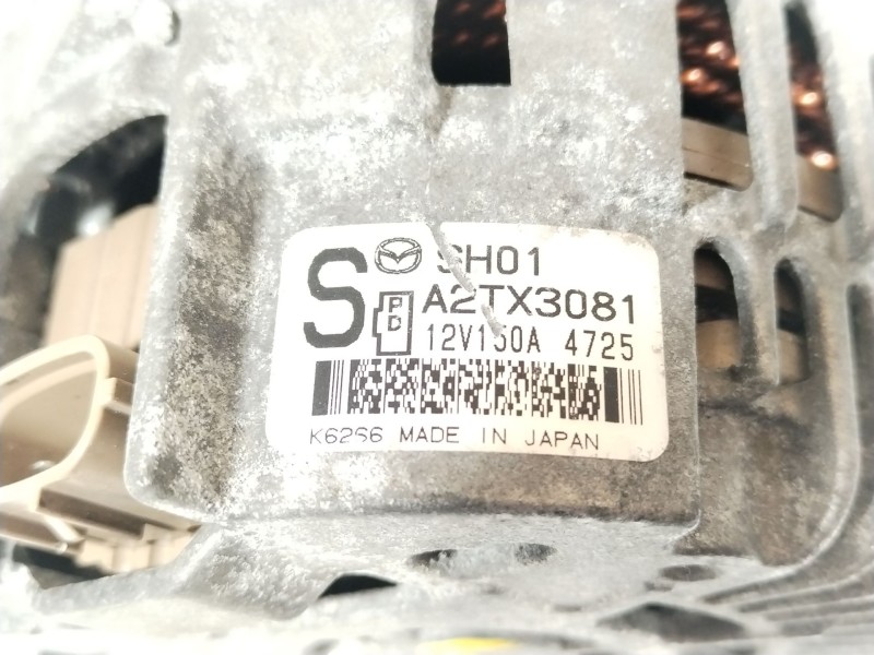 Recambio de alternador para mazda cx-5 (ke, gh) 2.2 d (ke2fw) referencia OEM IAM A2TX3081 SH0118300 