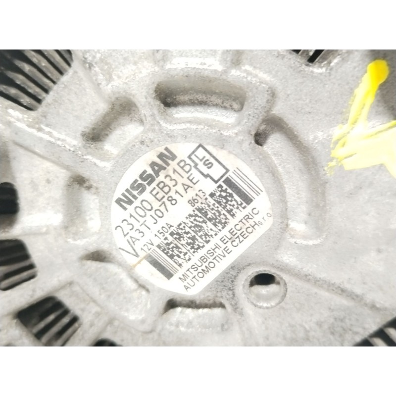 Recambio de alternador para nissan pathfinder iii (r51) 2.5 dci 4wd referencia OEM IAM 23100EB31B A3TJ0781AE 