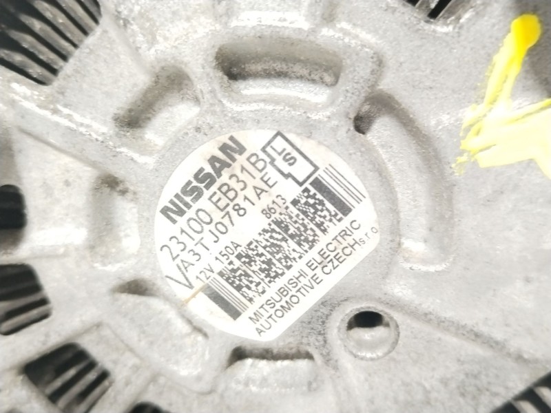 Recambio de alternador para nissan pathfinder iii (r51) 2.5 dci 4wd referencia OEM IAM 23100EB31B A3TJ0781AE 