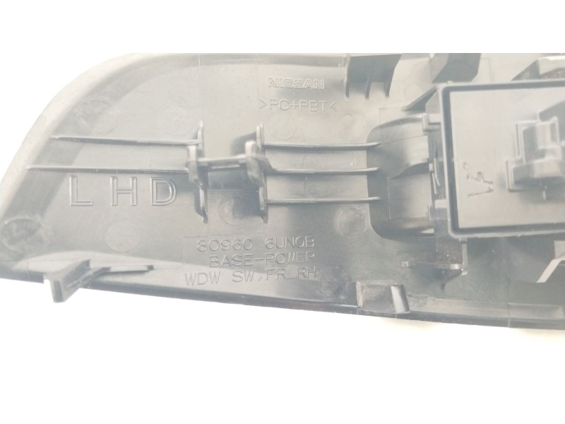 Recambio de mando elevalunas delantero derecho para nissan qashqai iii (j12) 1.3 dig-t referencia OEM IAM 254116XL0A  