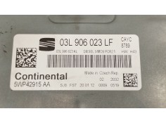 Recambio de centralita motor uce para seat leon (1p1) 1.6 tdi referencia OEM IAM 03L906023LF 5WP42915AA  2