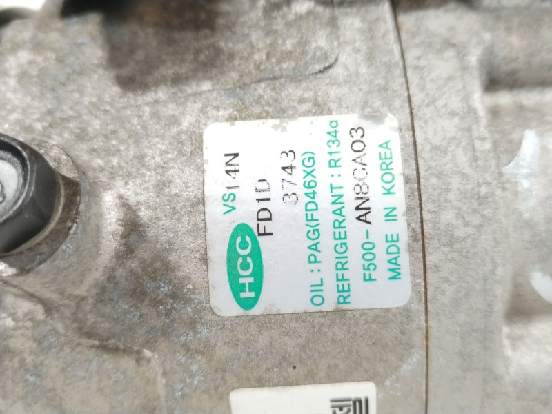 Recambio de compresor aire acondicionado para hyundai i30 (fd) 1.6 crdi referencia OEM IAM 977012H240 F500AN8CA03 