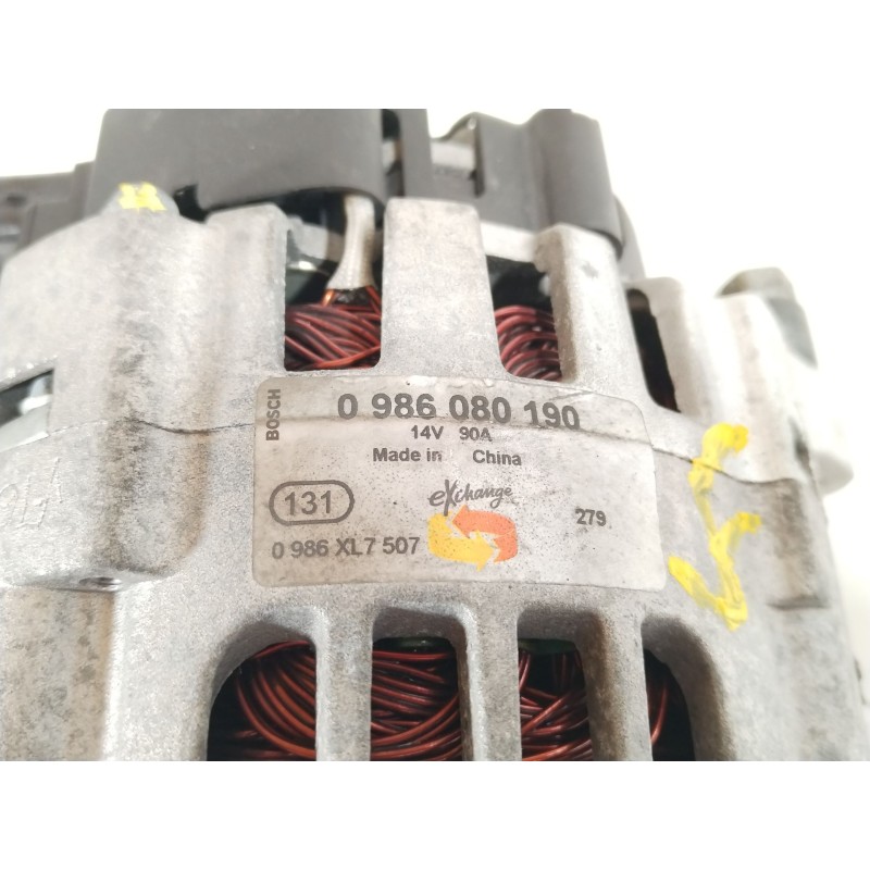 Recambio de alternador para peugeot 207 furgoneta/hatchback (wa_, wc_) 1.4 hdi referencia OEM IAM 5705NA 0986080190 