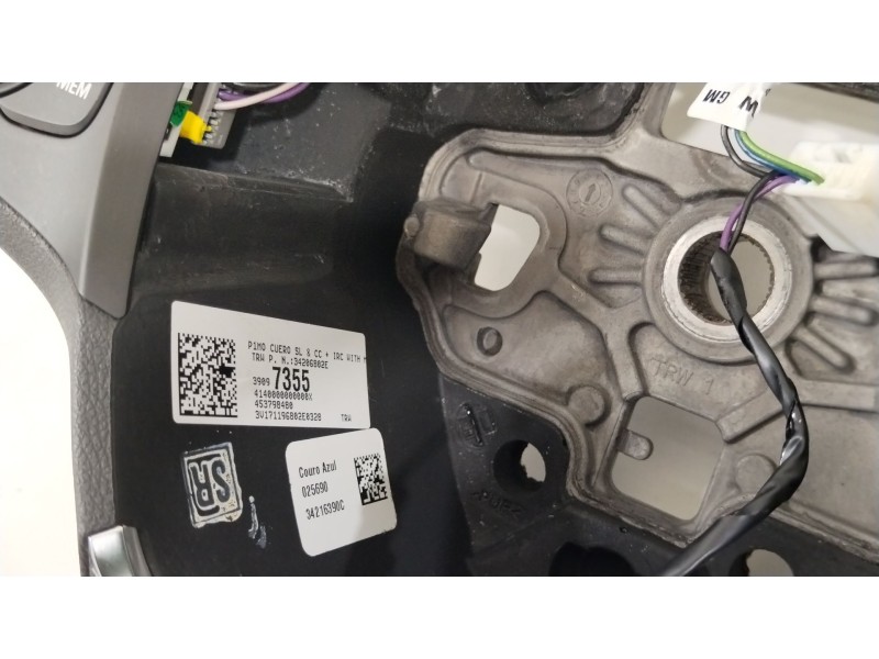 Recambio de volante para opel crossland x / crossland (p17, p2qo) 1.2 (75) referencia OEM IAM 39097355 34206802E 34216390C