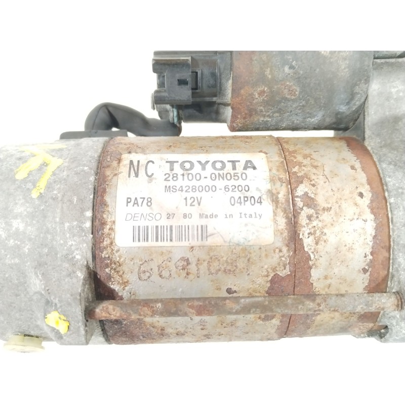 Recambio de motor arranque para toyota auris (_e15_) 1.4 d-4d (nde150_) referencia OEM IAM 281000N050 MS4280006200 