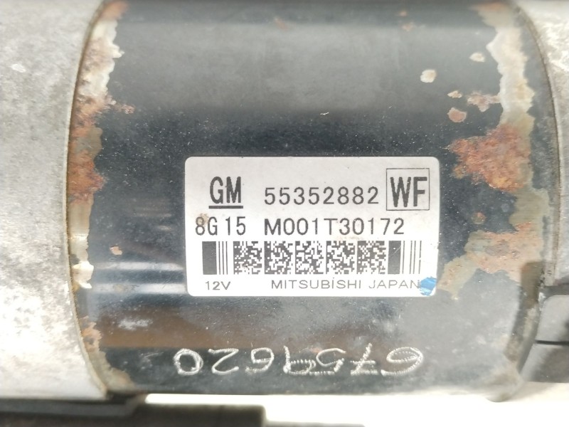 Recambio de motor arranque para opel insignia berlina cosmo referencia OEM IAM 55352882 M001T30172 