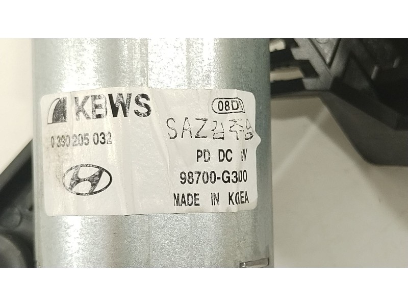 Recambio de motor limpia trasero para hyundai i30 (pde, pd, pden) 1.5 referencia OEM IAM 98700G3000  