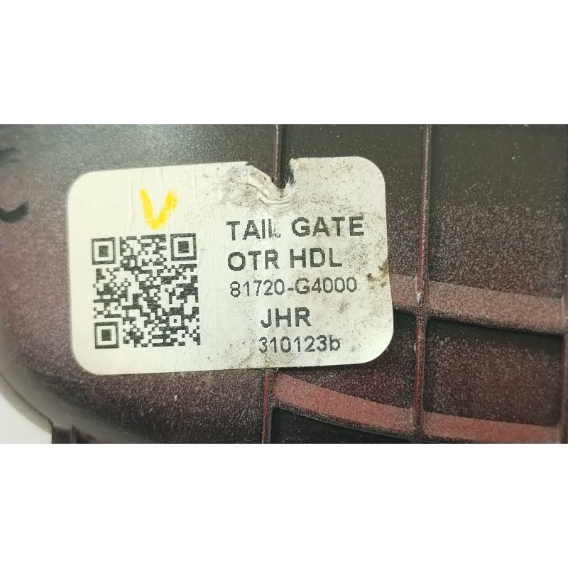 Recambio de maneta exterior porton para hyundai i30 (pde, pd, pden) 1.5 referencia OEM IAM 81720G4000  