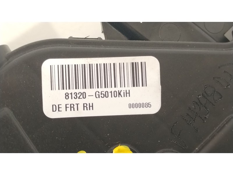 Recambio de cerradura puerta delantera derecha para kia niro (de) 1.6 gdi hybrid referencia OEM IAM 81320G5010 81320G5010KIH 