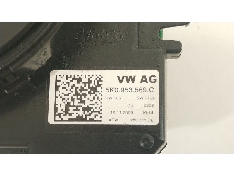 Recambio de anillo airbag para volkswagen scirocco (137) 1.4 tsi (118kw) referencia OEM IAM 5K0953569C  