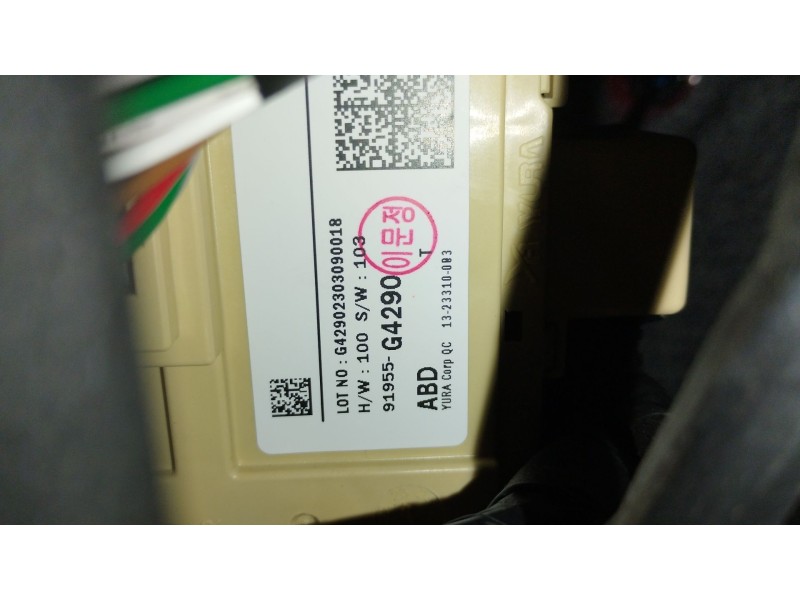 Recambio de caja reles / fusibles para hyundai i30 (pde, pd, pden) 1.5 referencia OEM IAM 91955G4290 G42902303090018 