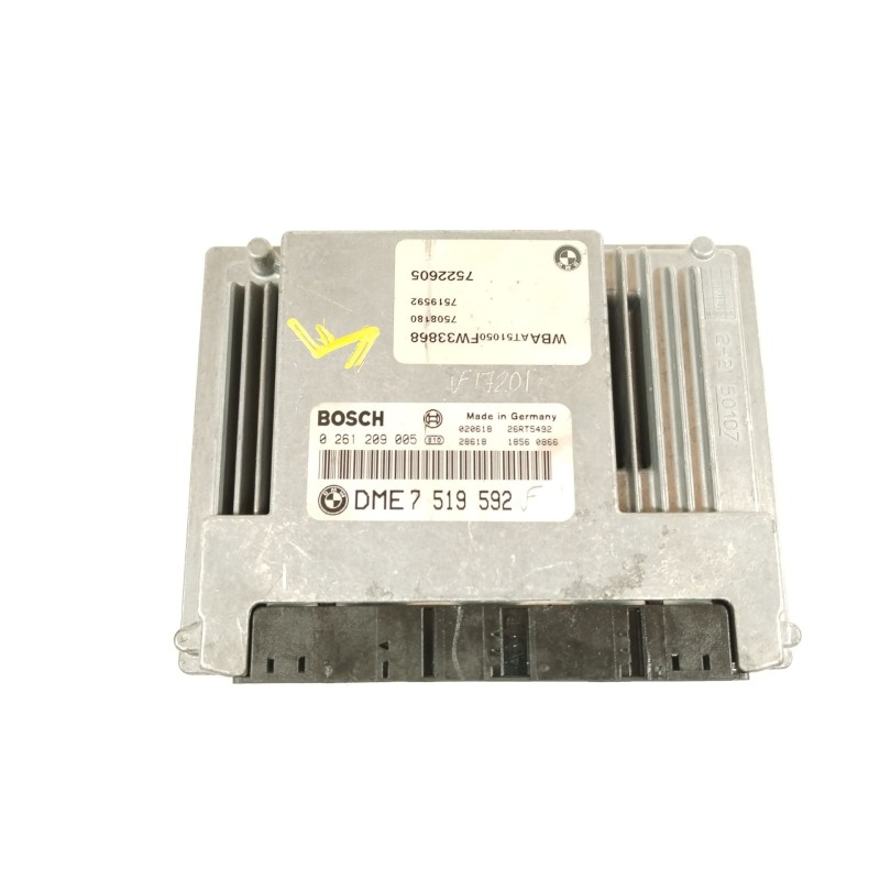 Recambio de centralita motor uce para bmw 3 compact (e46) 316 ti referencia OEM IAM DME7519592 0261209005 7522605