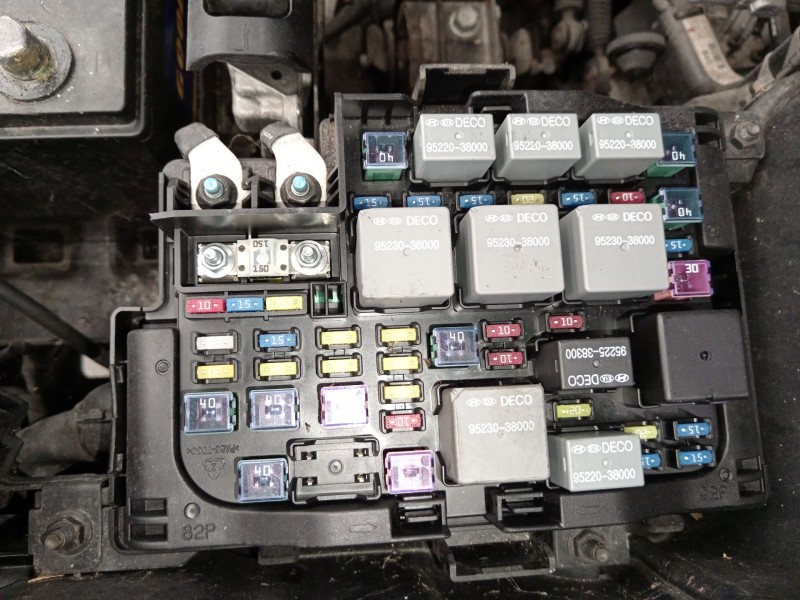 Recambio de caja reles / fusibles para kia carens iii monospace (un) 2.0 crdi 115 referencia OEM IAM 919501D220  