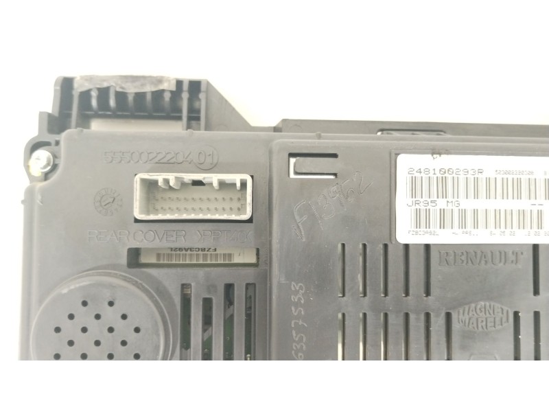 Recambio de cuadro instrumentos para renault scénic iii (jz0/1_) 1.5 dci referencia OEM IAM 248100293R  