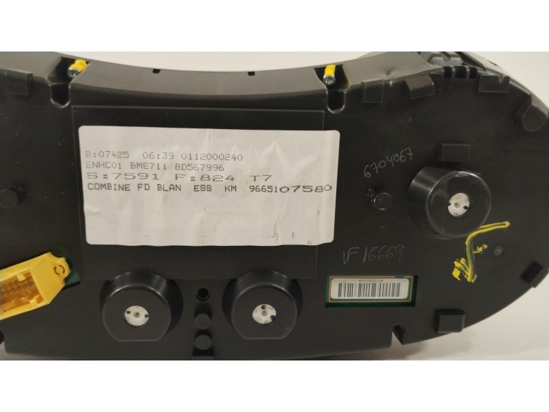 Recambio de cuadro instrumentos para peugeot 308 i (4a_, 4c_) 1.6 16v referencia OEM IAM 9665107580  