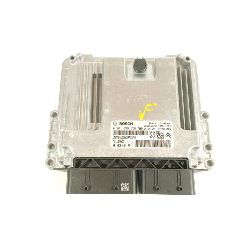 Recambio de centralita motor uce para peugeot rifter 1.5 bluehdi 100 referencia OEM IAM 9856345480 9850563780 0281039556