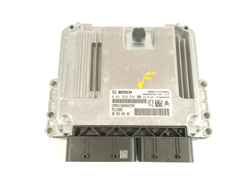 Recambio de centralita motor uce para peugeot rifter 1.5 bluehdi 100 referencia OEM IAM 9856345480 9850563780 0281039556