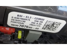 Recambio de caja reles / fusibles para opel combo furgoneta/monovolumen (k9) 1.6 d referencia OEM IAM 9830707680   2