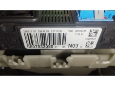 Recambio de caja reles / fusibles para peugeot 208 i (ca_, cc_) 1.2 puretech 82 referencia OEM IAM 9807532080   2