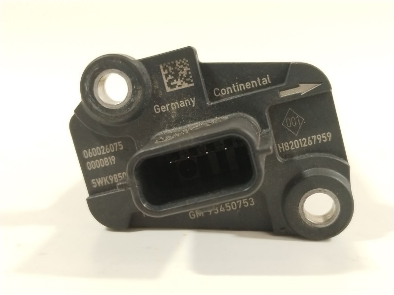 Recambio de caudalimetro para nissan qashqai ii (j11, j11_) 1.5 dci referencia OEM IAM 93450753 5WK98504 H8201267959
