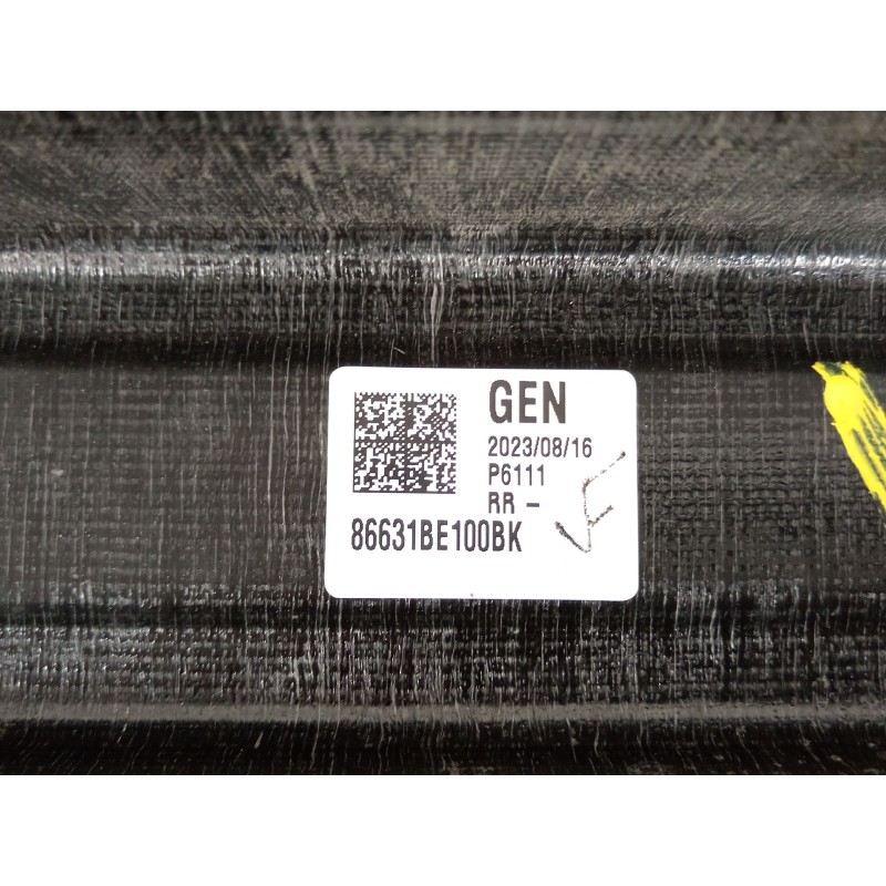 Recambio de refuerzo paragolpes trasero para hyundai kona (os, ose, osi) 1.6 gdi hybrid referencia OEM IAM 86631BE100BK  