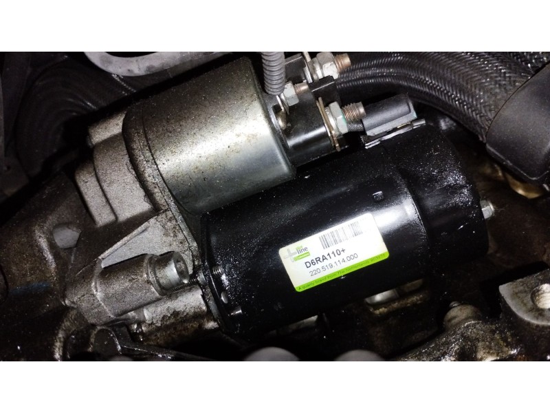 Recambio de motor arranque para peugeot 107 (pm_, pn_) 1.4 hdi referencia OEM IAM D6RA110+ 220519114000 
